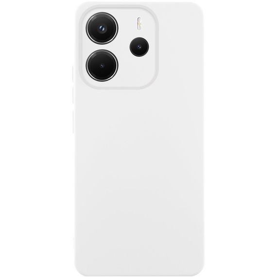 Чохол Silicone Cover Lakshmi Full Camera (AAA) для Xiaomi Redmi Note 14 4G (Int. version) Білий / White