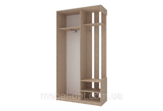 Прихожая City One Door Doros Дуб сонома 1 Зеркало 110х45х210 (44900083) | Зображення 1