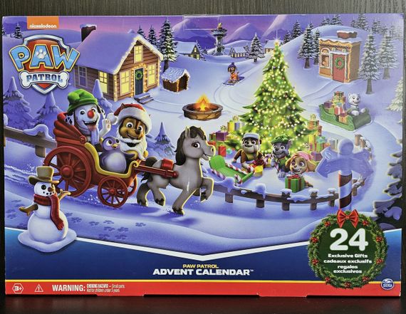 Адвент календарь Щенячий патруль 2024 Paw Patrol Advent Calendar Подарочный праздничный набор | Зображення 7