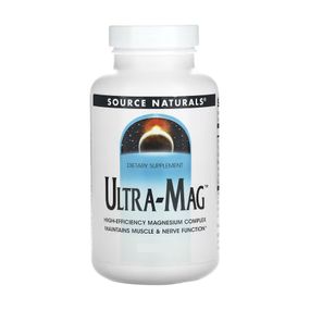 Магний Source Naturals Ultra-Mag Magnesium Complex - 30 tabs