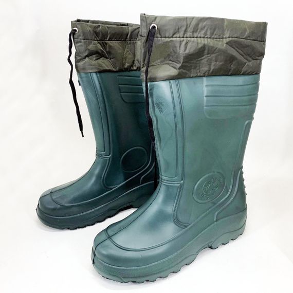 Сапоги резиновые мужские комфортные, Теплые сапоги для рыбалки Легкие для рыбалки OZ-68 | Зображення 6