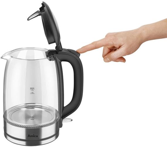 Електрочайник Amica KD 2050G 1.7 л сріблястий | Зображення 5