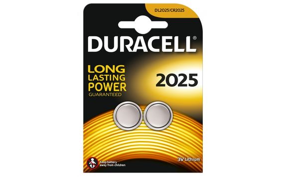 Елемент живлення DURACELL DL2025 DSN 2 шт.