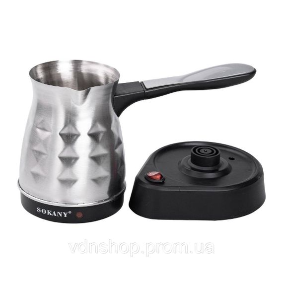 Електротурка Sokany кавоварка 600 Вт для дому 500 мл SK-213 | Зображення 5