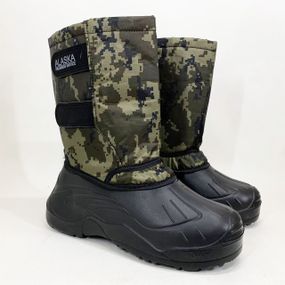 Сапоги мужские утепленные камуфляж 42р 27,5см, Сапоги резиновые формовые мужски