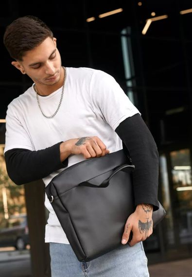 Сумка для ноутбука Sambag чорна 35 х 28 х 5 см (51211001) | Зображення 3