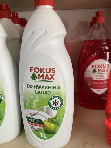🧽 Засіб для миття посуду Fokus Max Apple, 1 л