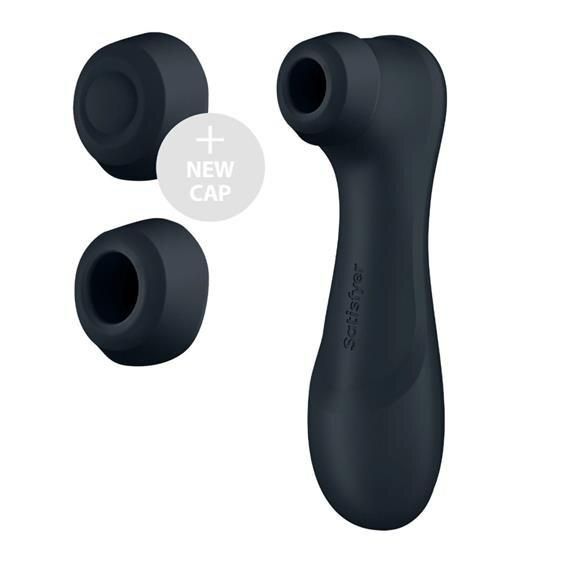 Кліторальний стимулятор - Satisfyer Pro 2 Generation 3 With Liquid Air Black Bluetooth/(App) Sex Aura | Зображення 1