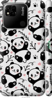 Чохол на Xiaomi Redmi 10A Панди "4318m-2578-2448"
