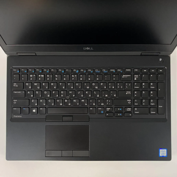 Мобільна робоча станція Dell Precision 7530 / 15.6" (1920x1080) IPS / Intel Core i7-8850H (6 (12) ядра по 2.6 - 4.3 GHz) / 16 GB DDR4 / 512 GB SSD / nVidia Quadro P2000, 4 GB GDDR5, 128-bit / WebCam б/в + Подарунок Бездротова миша / USB | Зображення 2