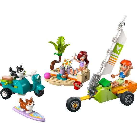Конструктор LEGO Friends Собачі пригоди на серфі та скутері (42641) | Зображення 1