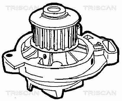Водяний насос, помпа VW TRANSPORTER, TRISCAN (860029960) | Зображення 1