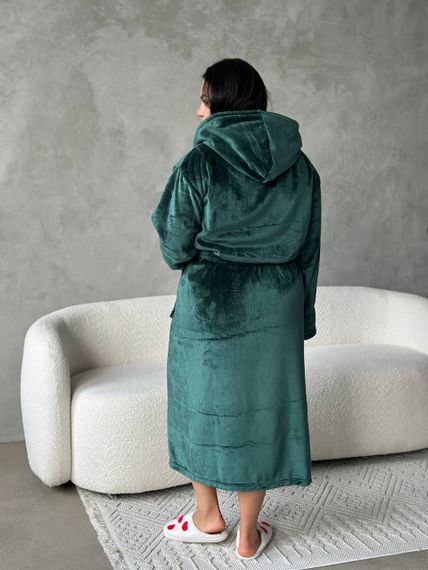 Женский махровый халат батал (3203) 4XL | Зображення 1