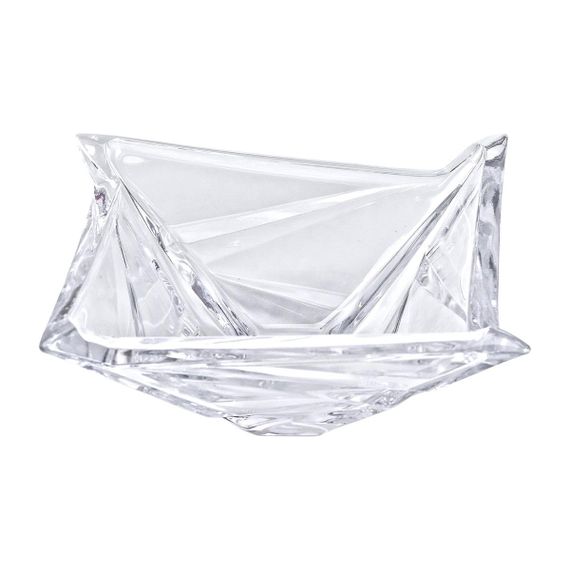 Салатница стеклянная 21,5х21,5 см | Зображення 2