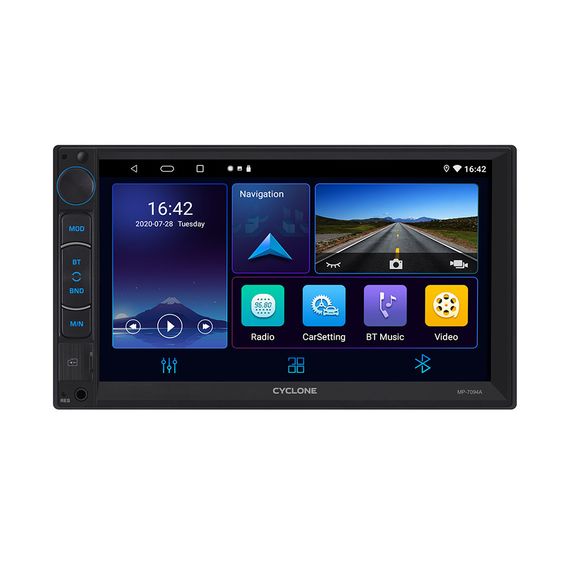 Автомагнитола 2DIN Cyclone MP-7094A с флешкой 64Gb | Зображення 1