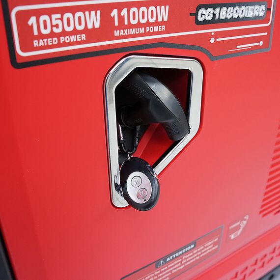 Генератор інверторний бензин COVAX CG16800iERC, 10.5kW, однофазний 220V, 50Hz | Зображення 3