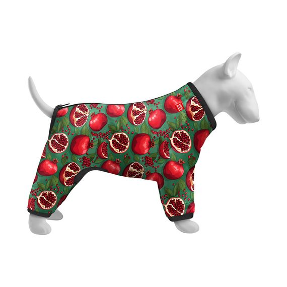 Вітровка для собак WAUDOG Clothes, малюнок "Гранати", L55, В 77-79 см, С 50-55 см | Зображення 2