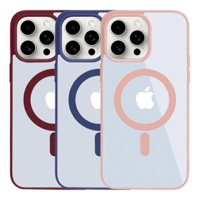Чохол TPU Color with Magsafe для iPhone 13 Pro Max Колір 02, Light Синій