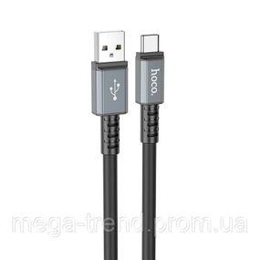 Кабель Hoco Type-C Strength charging data cable X85 |1m, 3A|