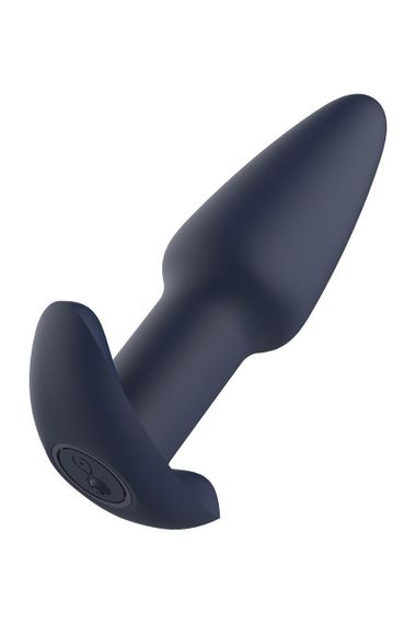 Вибрирующая анальная пробка Dream Toys Startroopers Pluto с пультом управления, черная sexstyle | Зображення 5