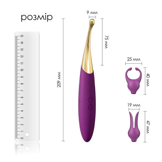 Універсальний вібратор Svakom Beatrice, 4 варіанти використання | Зображення 1