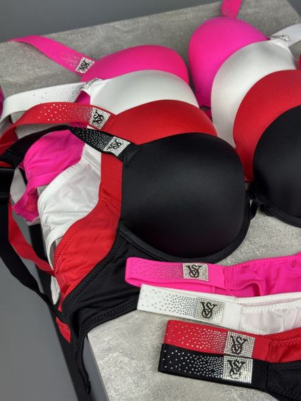 Комплект Victoria's Secret 8073 Push-Up Bra неоновий | Зображення 5