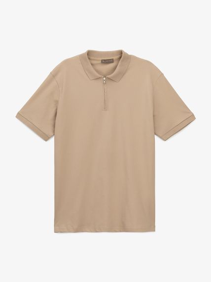 Футболка однотонна чоловіча GENUA G01215-0008 L Бежевий shop (2000999632853)