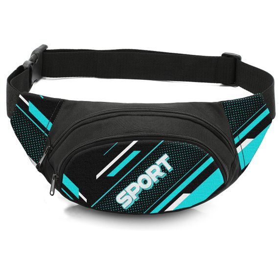 Сумка-бананка дитяча з принтом Sport поясна сумка для хлопчика (4623)