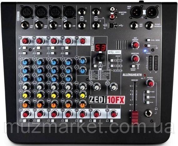 Мікшерний пульт Allen&Heath ZEDi-10FX