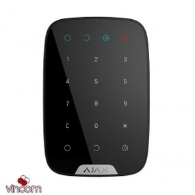 Беспроводная сенсорная клавиатура Ajax KeyPad black