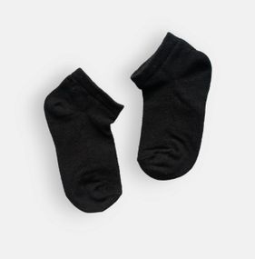 Дитячі шкарпетки короткі сіточка Twinsocks р10-12, 14-16, 18-20, 22-24 сірі, рожеві 14-16, Чорний