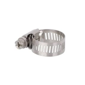 Хомут нержавійна сталь 12,7 мм, D 16-25 мм INTERTOOL TC-1116