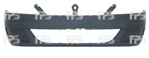 Передний бампер Renault Logan 04-12, без отверстия птф (FPS) 8200748275