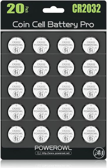 Батарейка POWEROWL CR2032 | Зображення 1