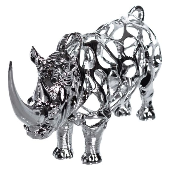 Декоративная фигурка Rhinoceros 23x6x10 см металлическая HP-7-23 | Зображення 4
