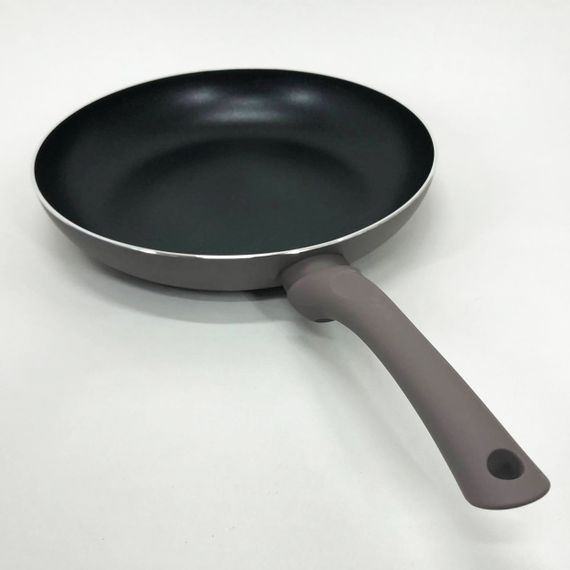 Сковорода алюмінієва 28 см WELL DONE WD-1018B індукція, сковорода з товстим дном, зручна на кухню | Зображення 5