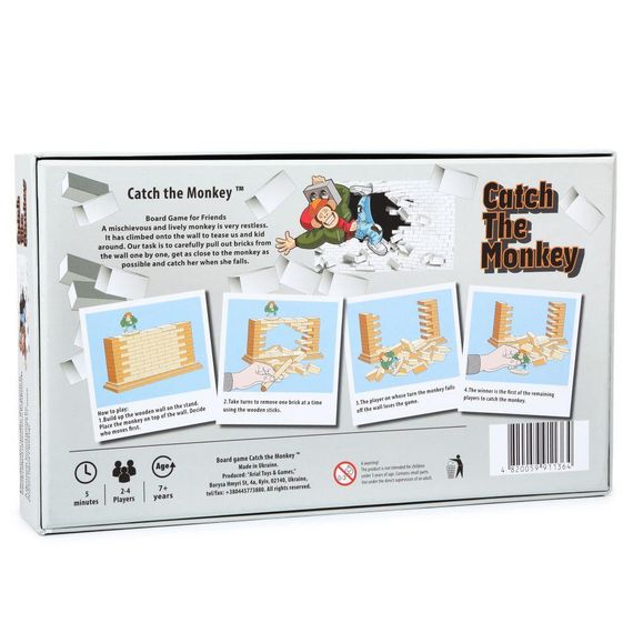 Настольная игра Catch The Monkey (Поймай обезьяну) | Зображення 1
