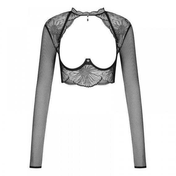 Топ Obsessive Mibelia с открытой грудью Obsessive Mibelia, черный, XS/S sexstyle | Зображення 4