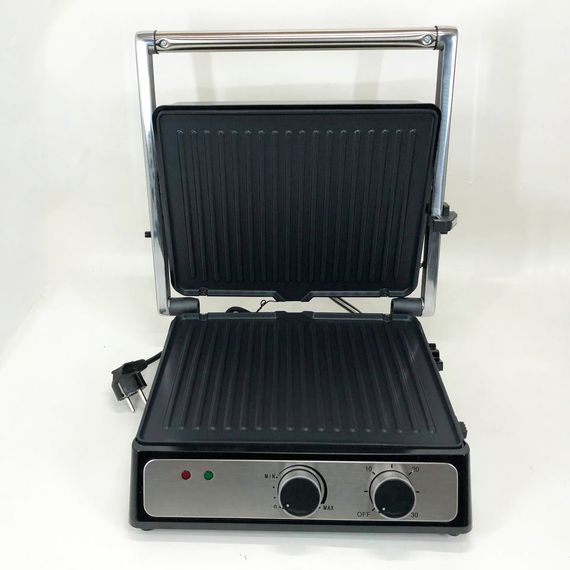 Контактний притискний електричний гриль Crownberg ZJ-345 CB-1044 2000W | Зображення 2