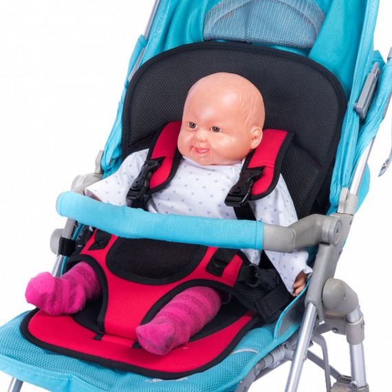Дитяче автокрісло Multi Function Car Cushion до 12 років. XR-643 Колір червоний | Зображення 6