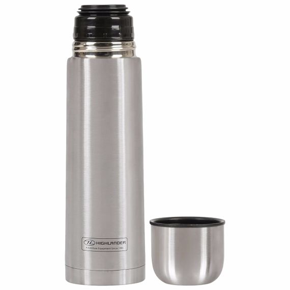 Термос Highlander Duro Flask 1 л туристичний, вакуумний термос для напоїв у похід, термоси хайлендер | Зображення 1