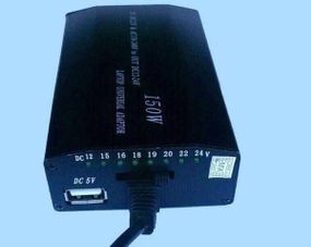 Автомобільний адаптер для заряджання ноутбука 150w з регулюванням напруги