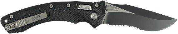 Ніж Microtech Amphibian Black Blade PS Black | Зображення 1