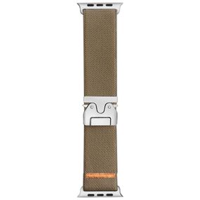 Ремінець Nylon New Design для Apple Watch 38/40/41/42mm(ser.10) Biege Brown