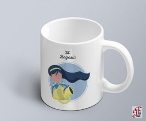 Чашка  з жартівливим принтом знак зодіака Водолій  (02010104047)