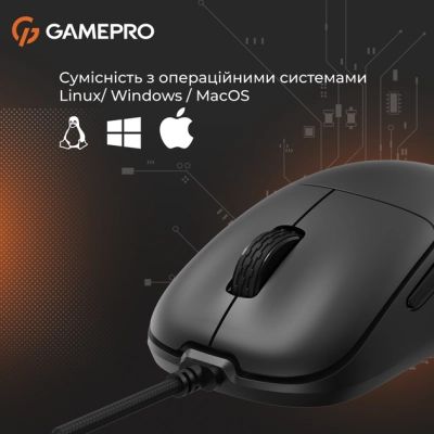 Мышка GamePro GM690B USB Black (GM690B) | Зображення 2