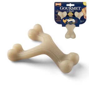 Игрушка для собак Nylabone Gourmet Wishbone Chicken, 12.5 см