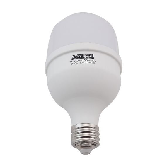 Лампа світлодіодна LED Bulb-T120-40W-E27-E40-220V-6500K-4200L GOLDEN Ny95000181 | Зображення 1