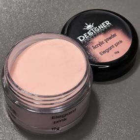 Акриловая пудра Designer Elegant Pink 15гр