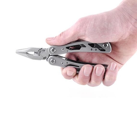 Мультиінструмент 165 мм, 12 в 1, з чохлом INTERTOOL HT-0540 | Зображення 7